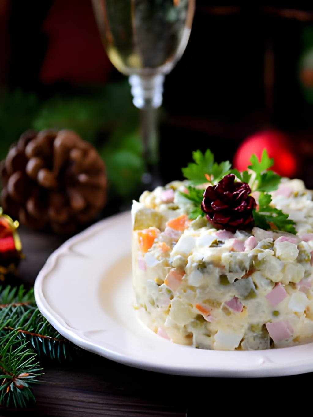Klassikaline Olivieri salat (vene salat)
